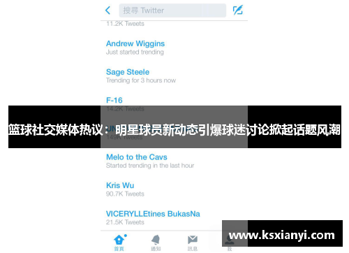 篮球社交媒体热议：明星球员新动态引爆球迷讨论掀起话题风潮